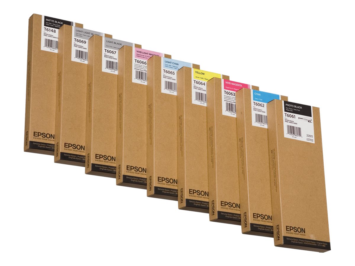 EPSON T6066 Tintenpatrone light magenta Verpackung