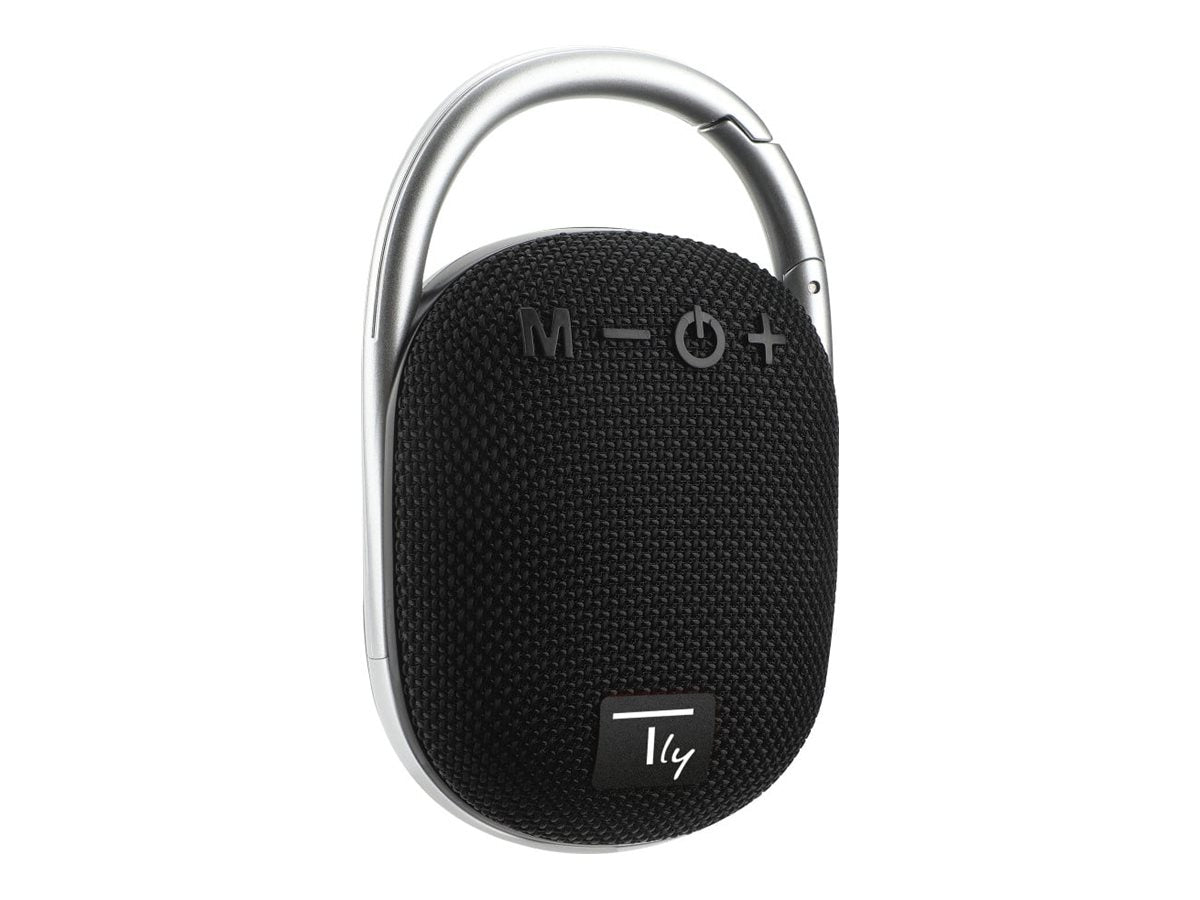 EFB Techly Mini Wireless Speaker LED Light Handsfree TF USB Black - Vorderansicht