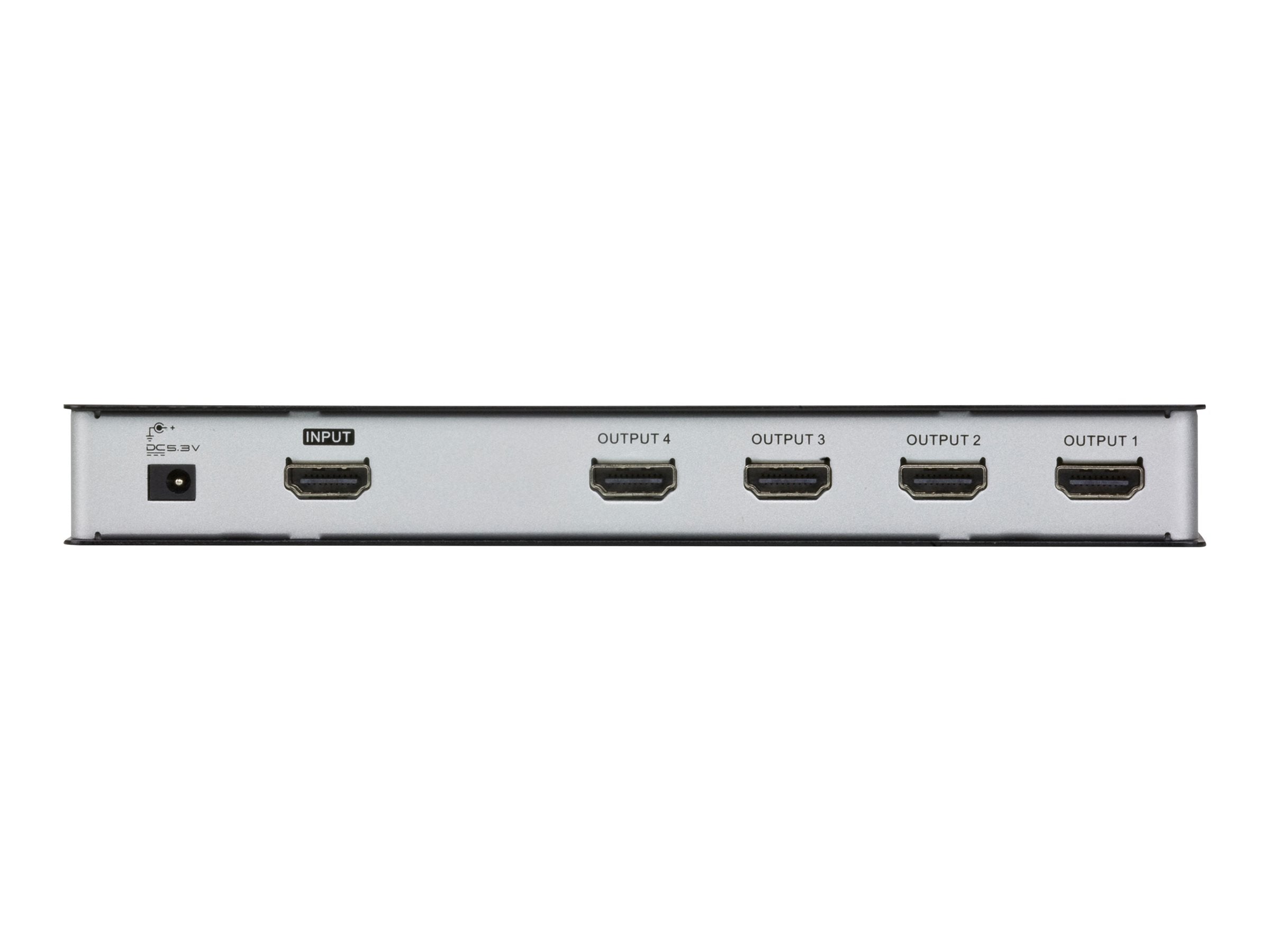 ATEN VS184A HDMI HighSpeed Video-Splitter 4 Ports - Vorderansicht