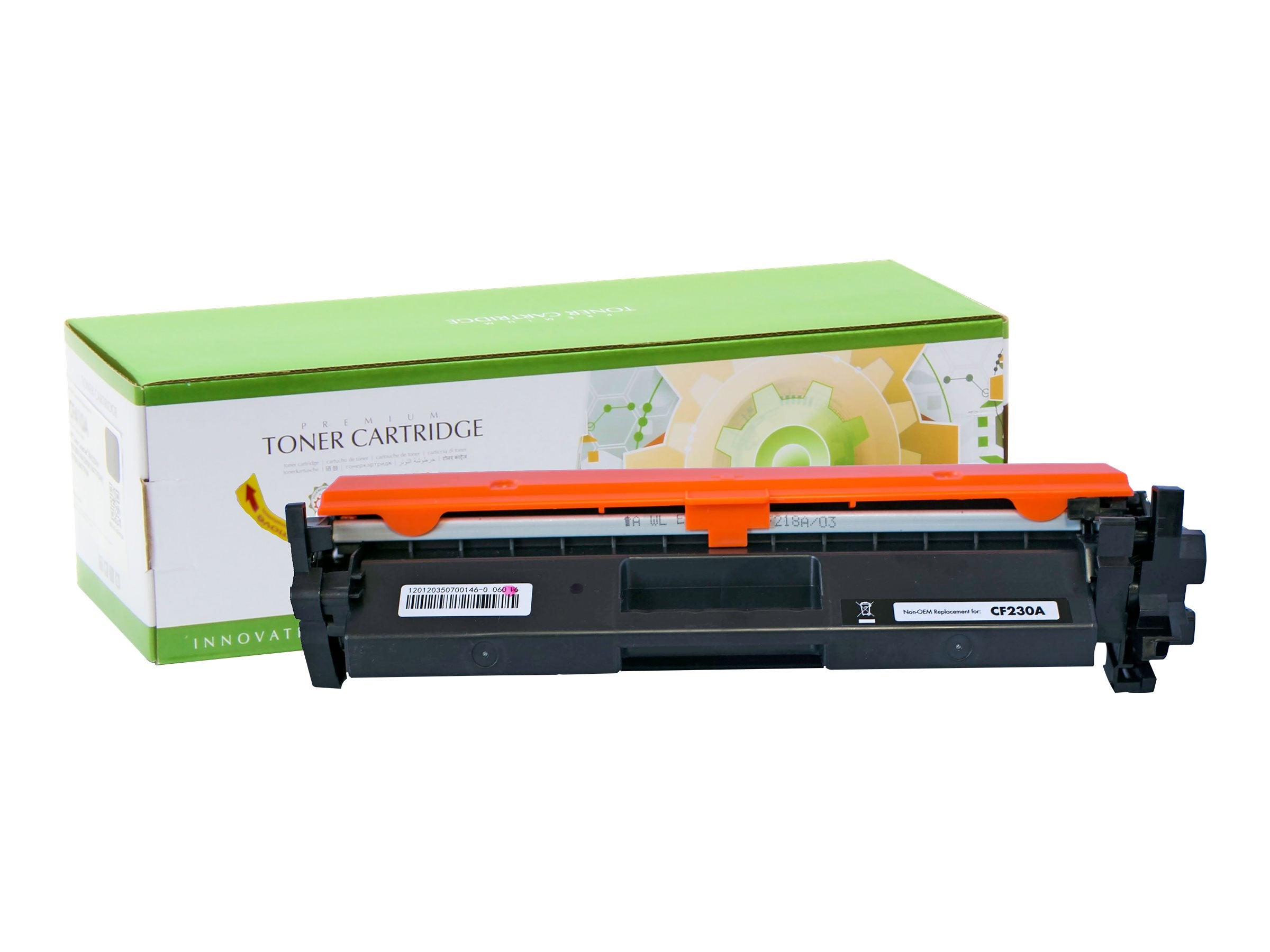 STATIC Tonerpatrone kompatibel mit HP CF230A schwarz - Vorderansicht