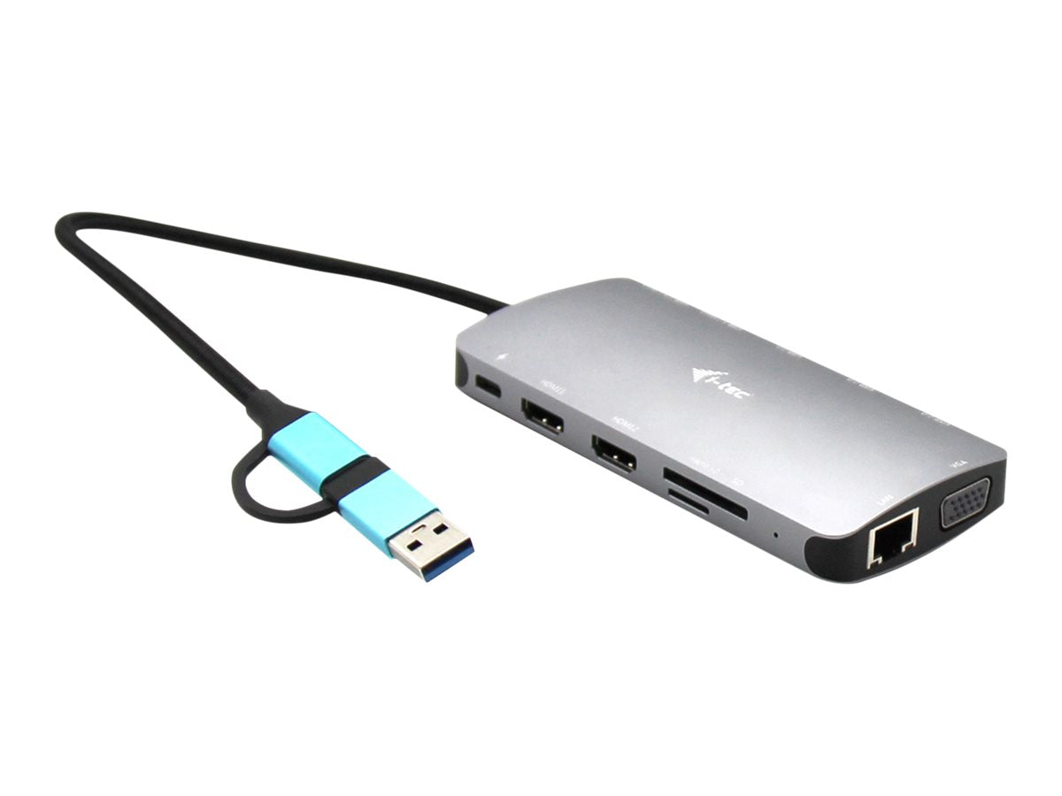 I-TEC USB-C Metal Nano Dock Vorderansicht