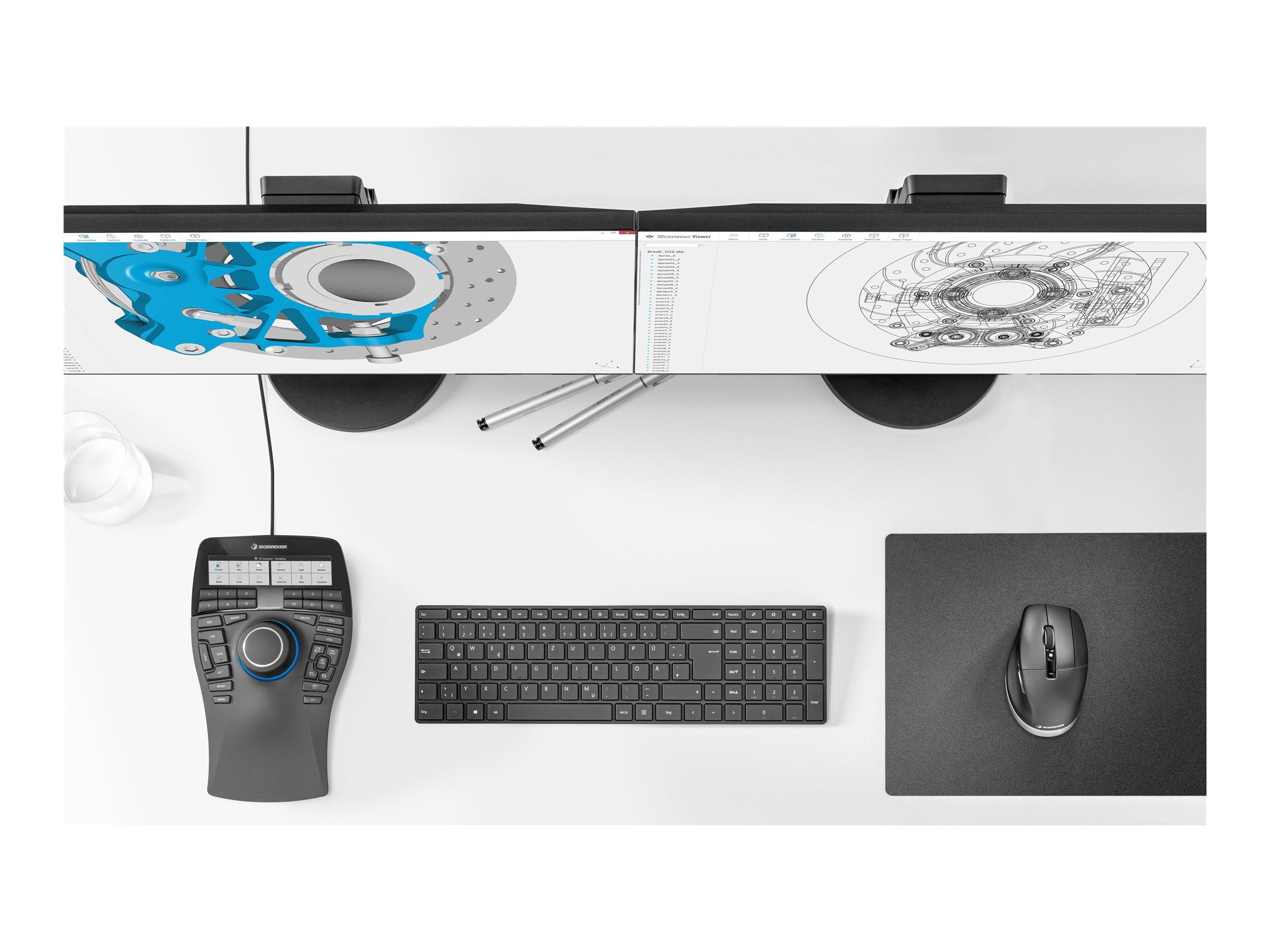 3DCONNEXION SpaceMouse Enterprise Kit 2 - Verpackung