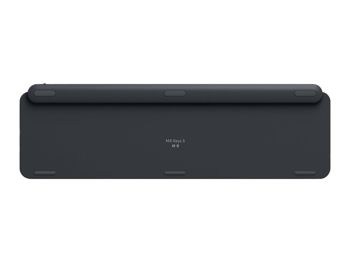 LOGITECH MX Keys S Tastatur Graphite DE Vorderansicht
