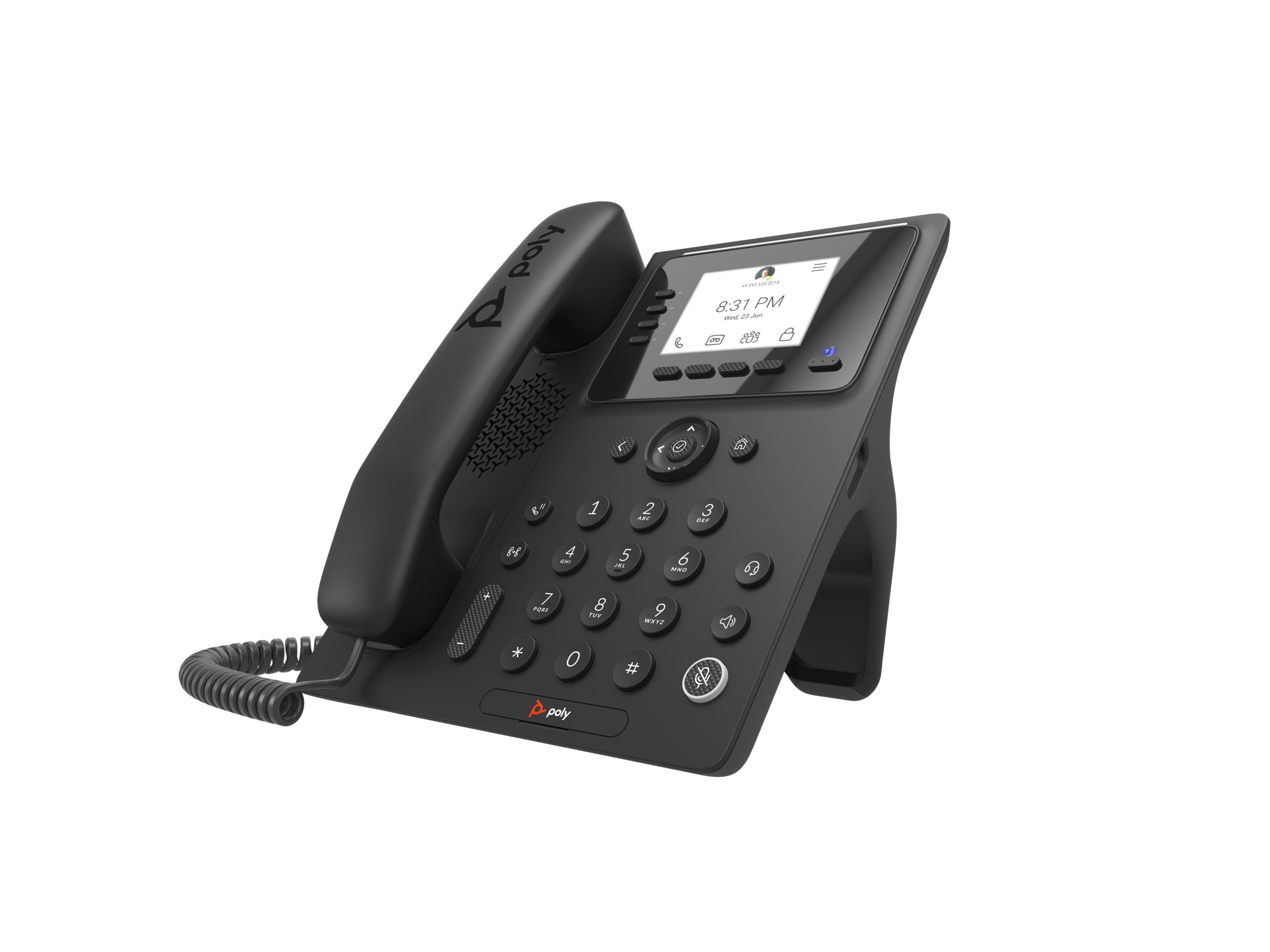HP Poly CCX 350 VoIP-Telefon Detailansicht