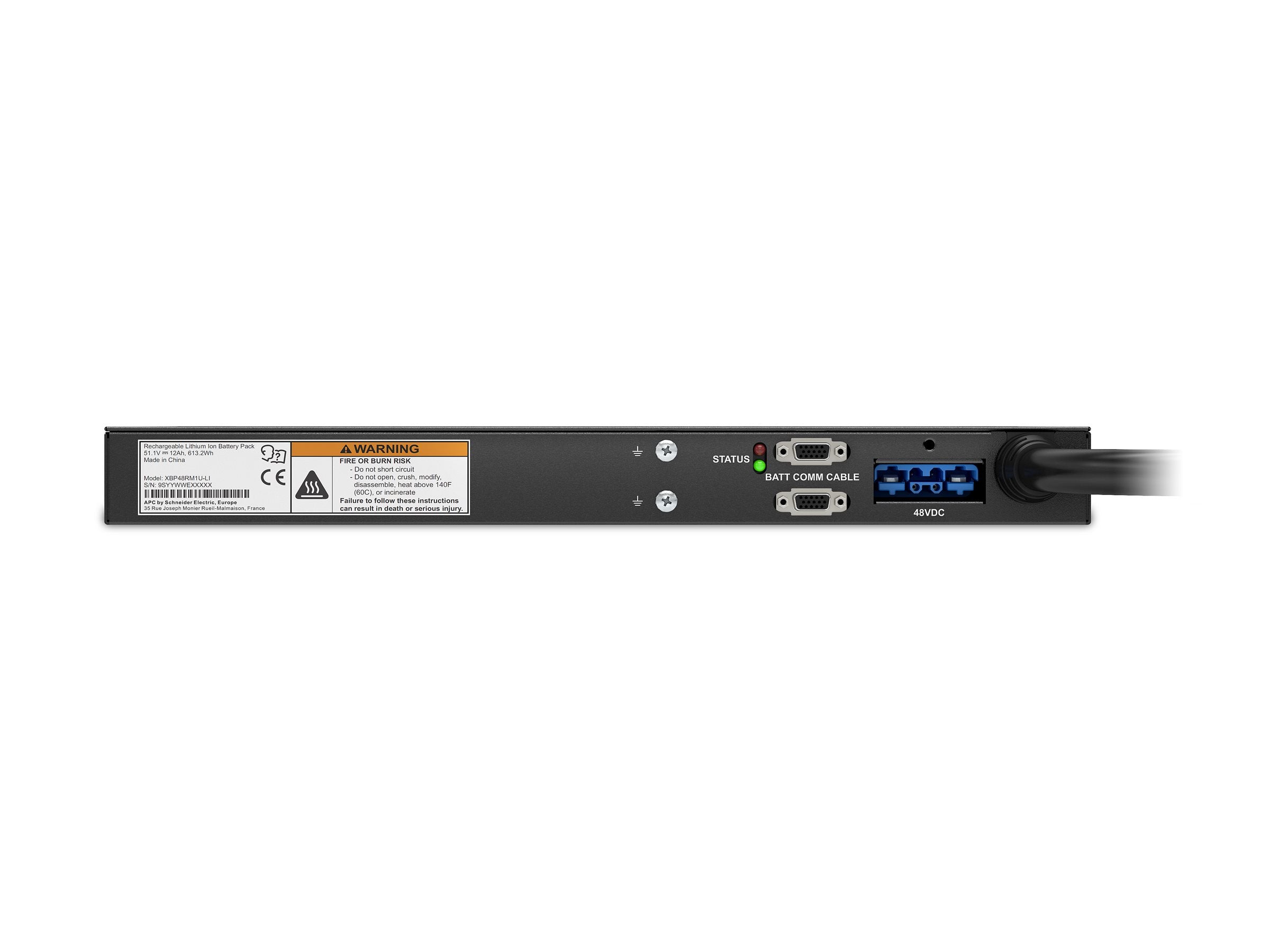APC Smart-UPS 48V Li-Ion Batterie Paket Detailansicht