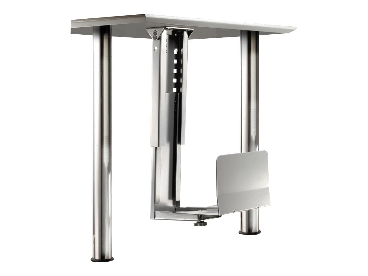 ROLINE PC-Halter silber Vorderansicht