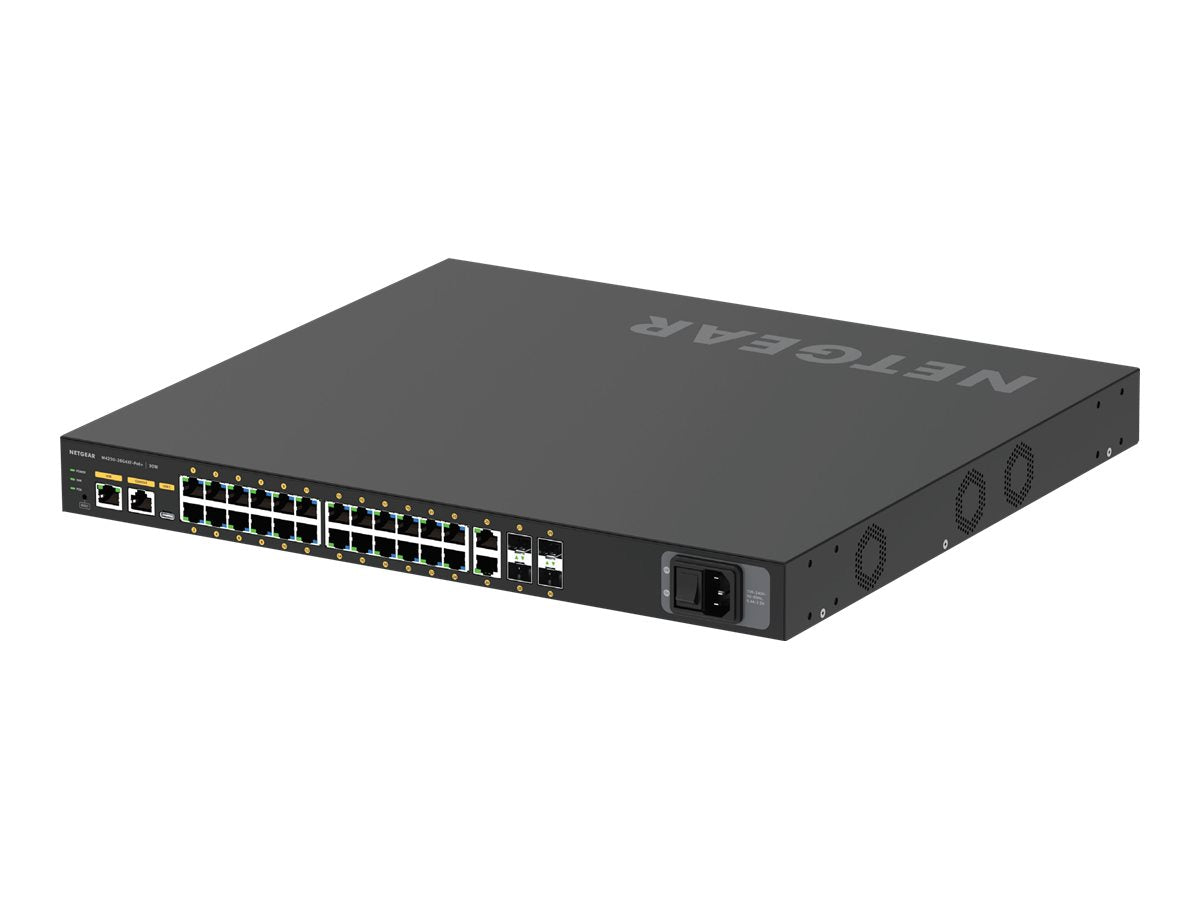 NETGEAR AV Line M4250-26G4XF-PoE+ Switch Vorderansicht