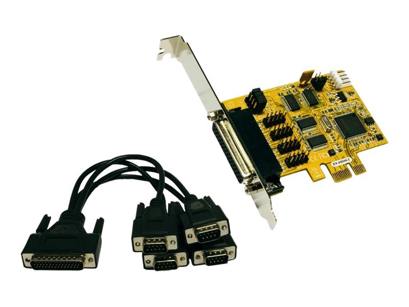 EXSYS EX-44044-2 PCI Express x1 Karte Vorderansicht