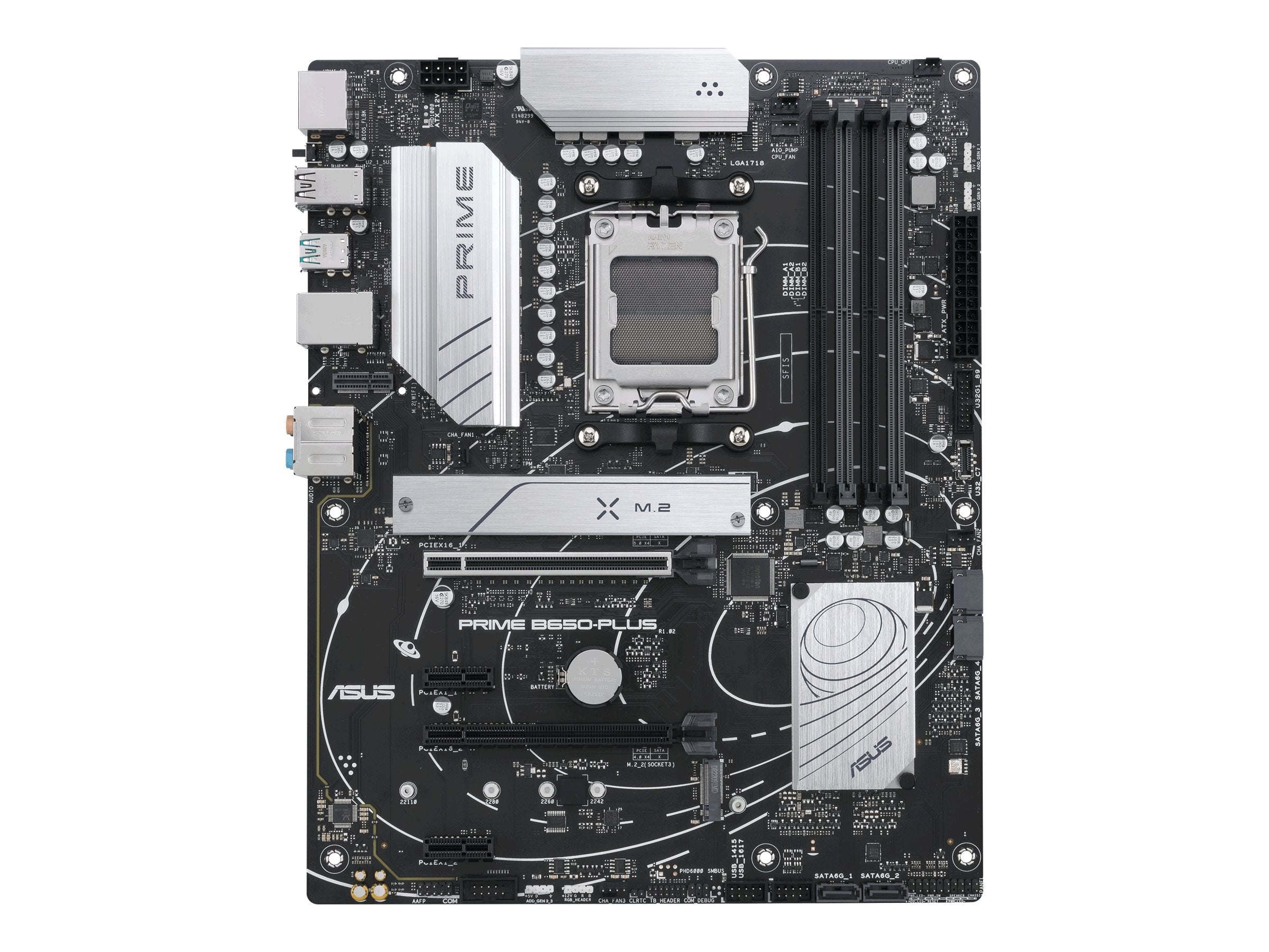 ASUS PRIME B650-PLUS AM5 DDR5 ATX MB Vorderansicht