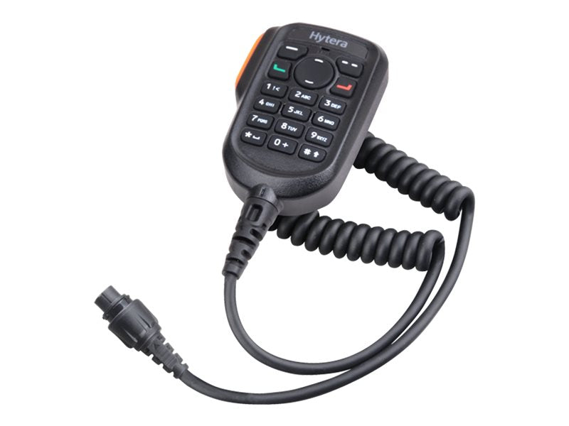 HYTERA Palm-Mikrofon mit Tastatur für MD785G - Vorderansicht