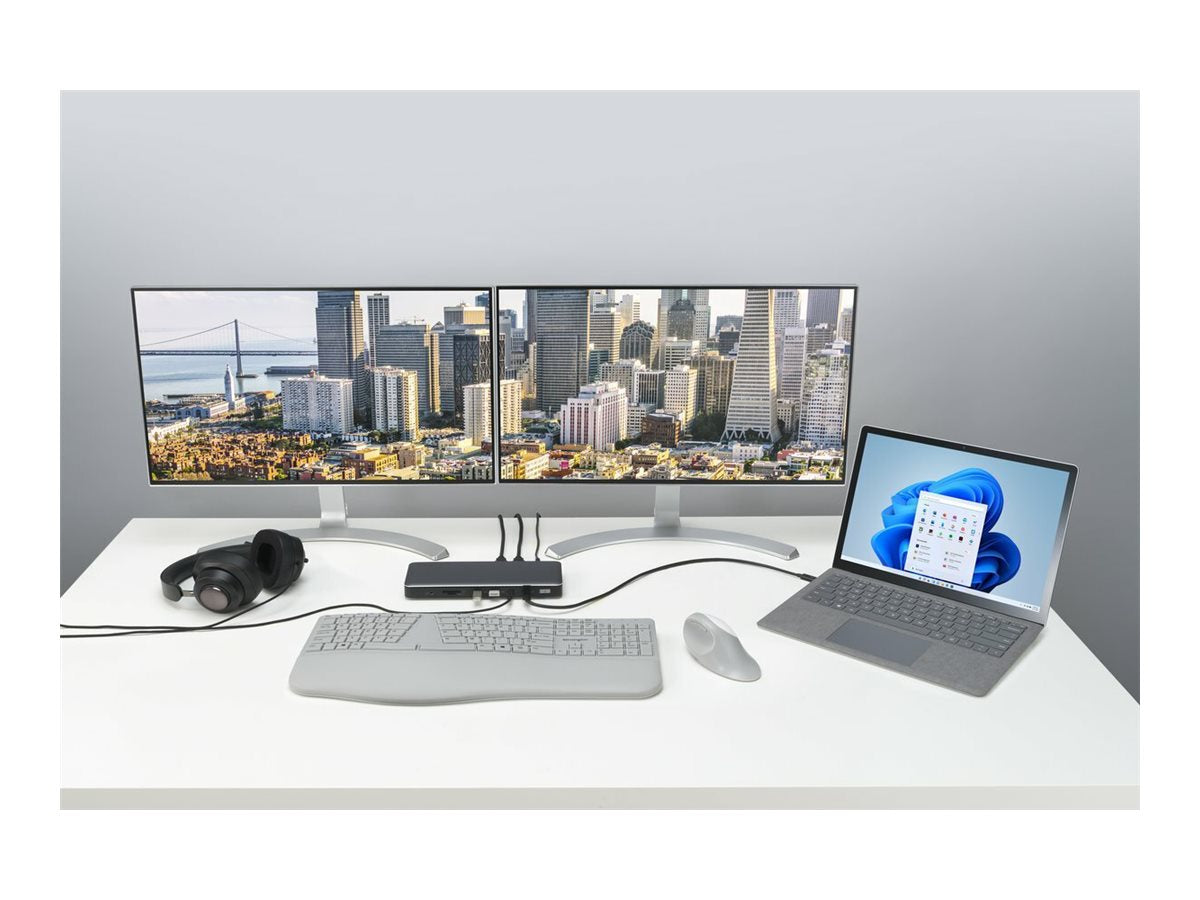 KENSINGTON SD5760T Thunderbolt 4 Dual 4K Docking Station Rückansicht