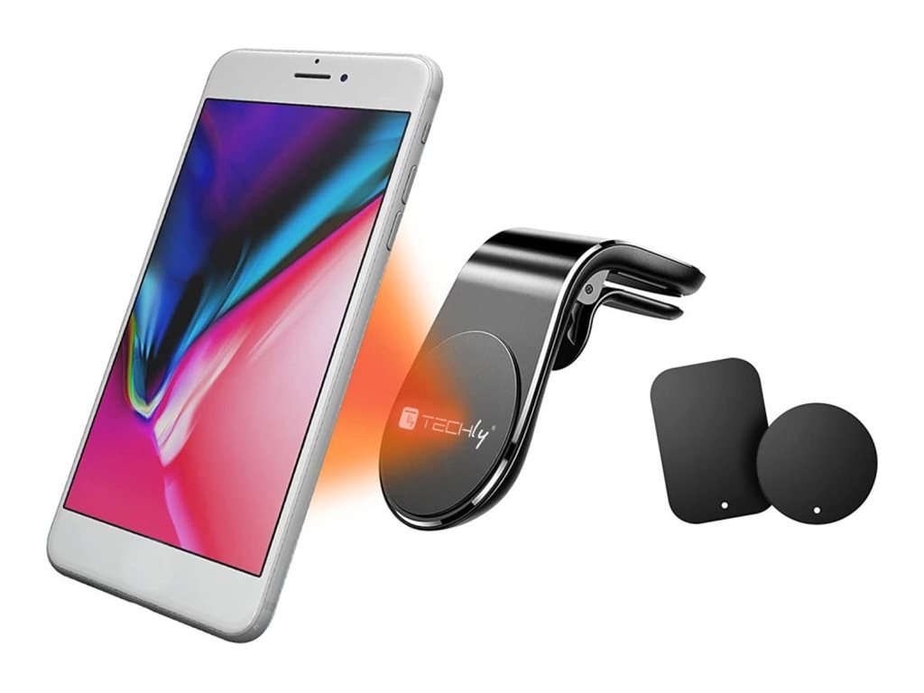 TECHLY I-SMART-UNIALTY magnetische Halterung Vorderansicht