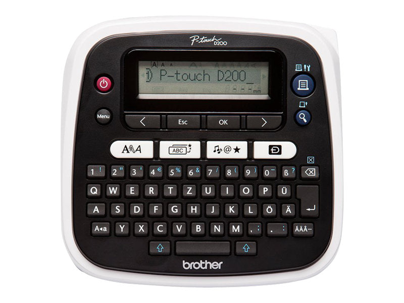 BROTHER P-touch D200BW Beschriftungsgerät Detailansicht