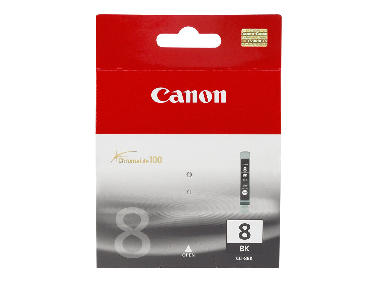 CANON CLI-8BK Tintenbehälter schwarz Vorderansicht