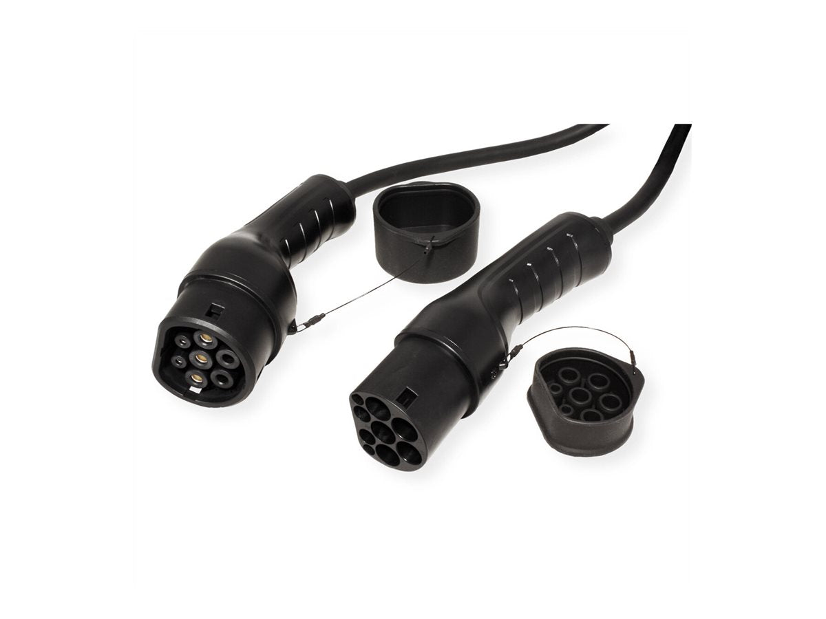 ROLINE E-Auto Ladekabel Typ2 Vorderansicht