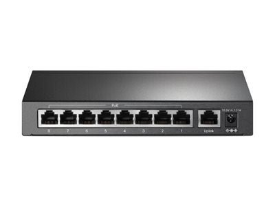 TP-LINK TL-SF1009P 9-Port Switch Rückansicht