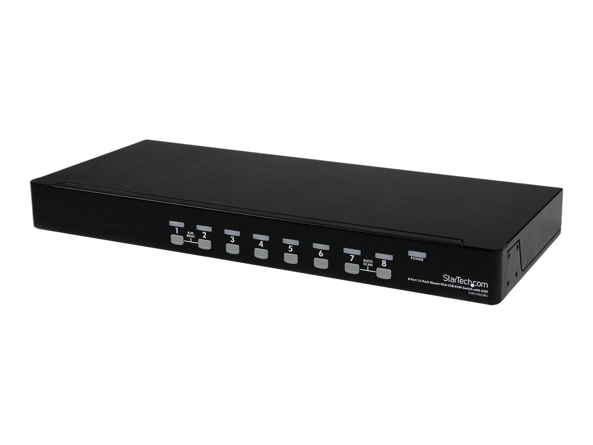 STARTECH.COM SV831DUSBU 8 port USB KVM Switch OSD Detailansicht