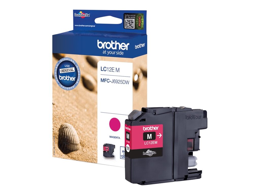 BROTHER LC12EM Tinte magenta Verpackung