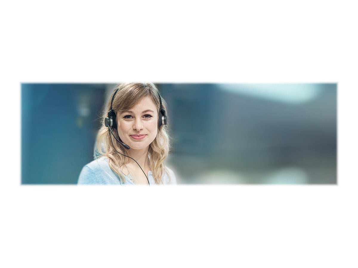 JABRA BIZ 2300 USB MS Duo Headset on-ear wired USB