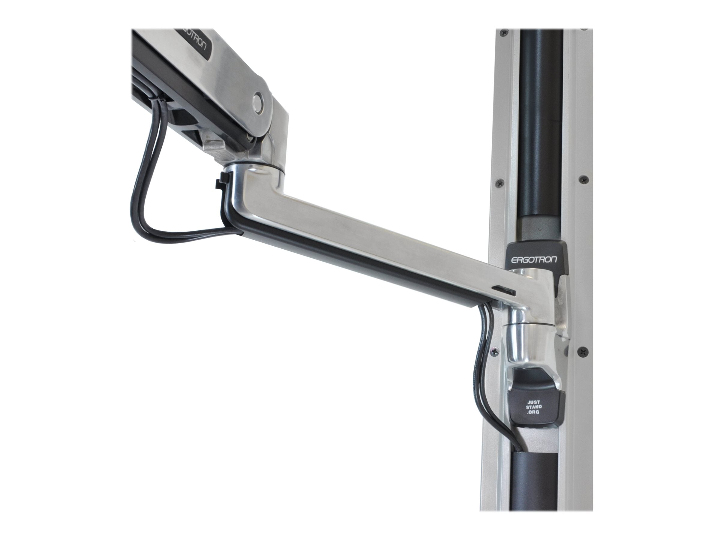 ERGOTRON LX Steh-Sitz-Wandmontagesystem fuer ein LCD eine Tastatur und eine CPU LCD bis 106cm 42Zoll 3
