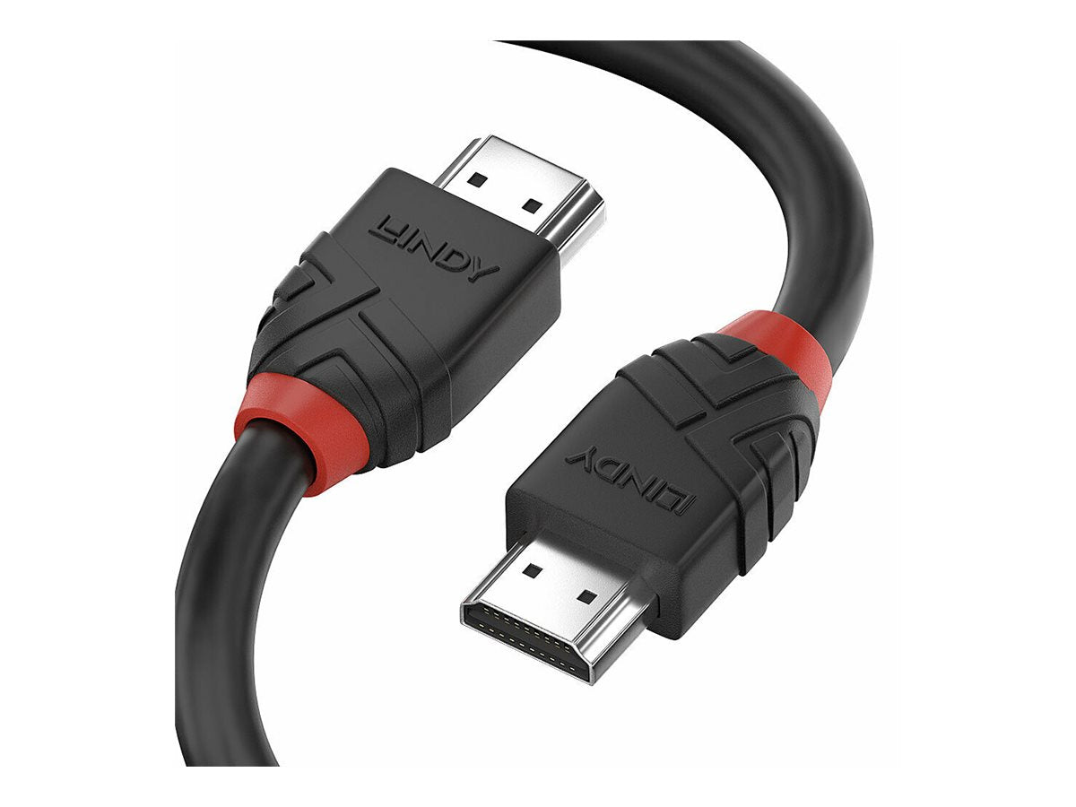 LINDY 2m 4K60Hz HDMI Kabel LSZH Vorderansicht