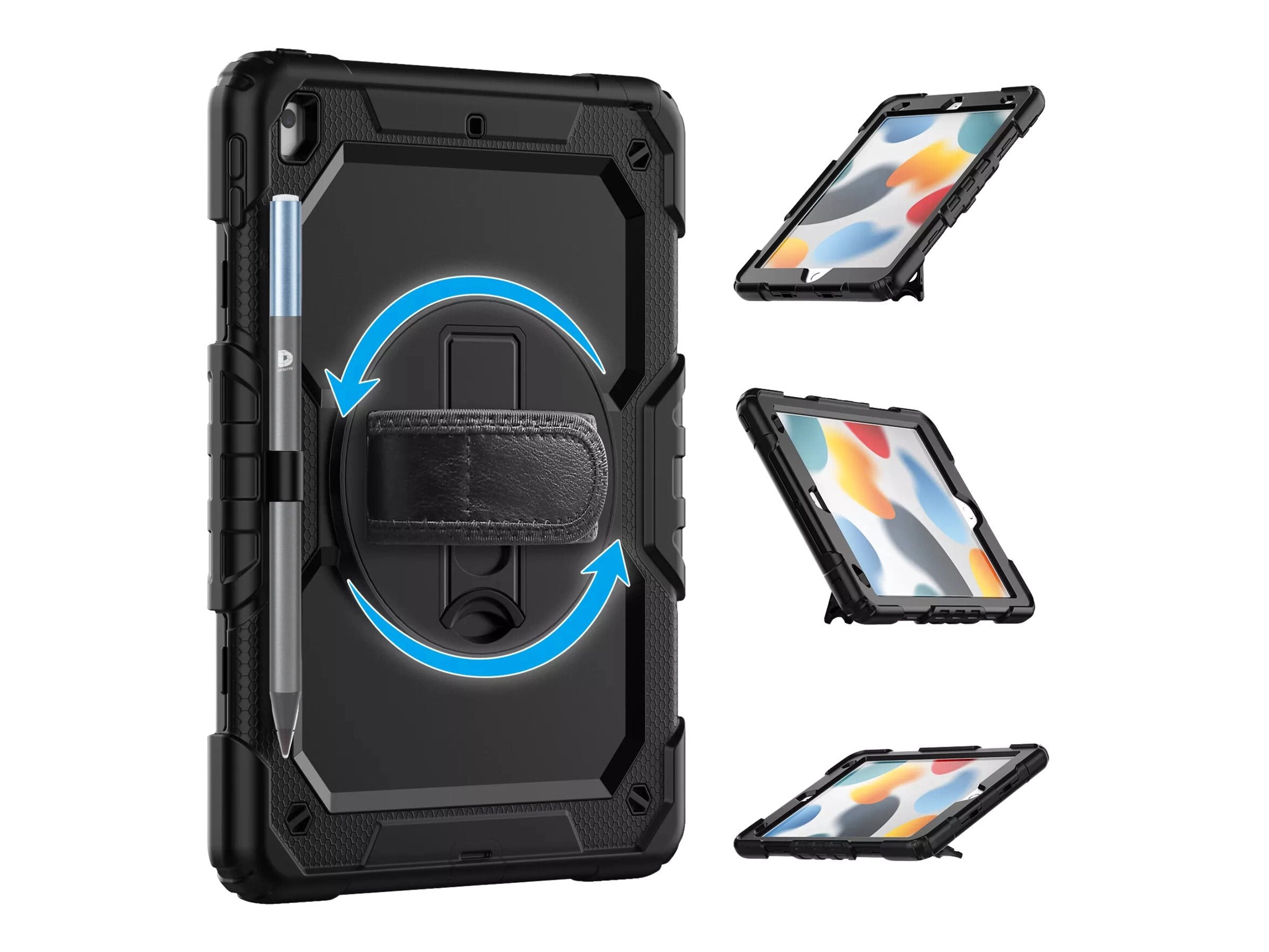 DEQSTER 360G Rugged Case für iPad 10th gen - Vorderansicht