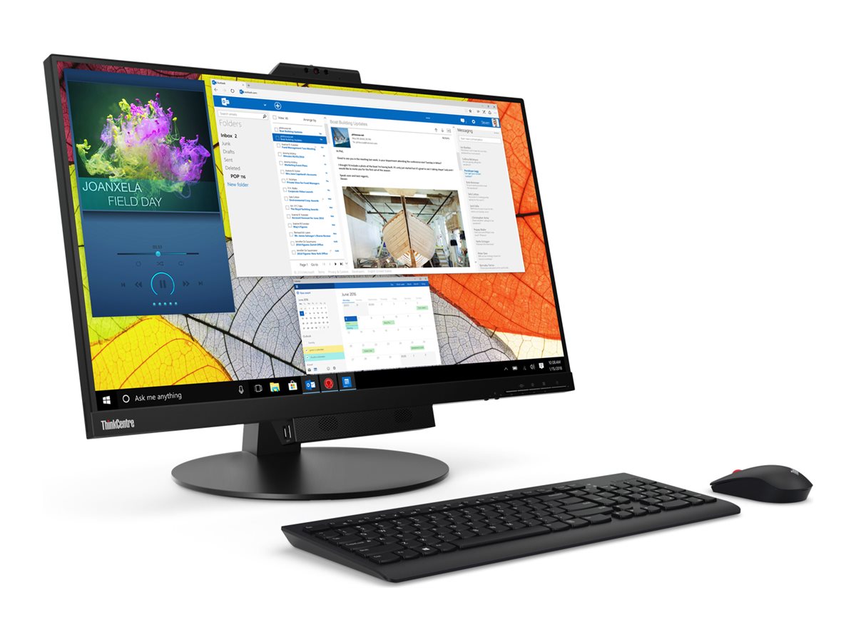LENOVO ThinkCentre Tiny in One 27 Vorderansicht