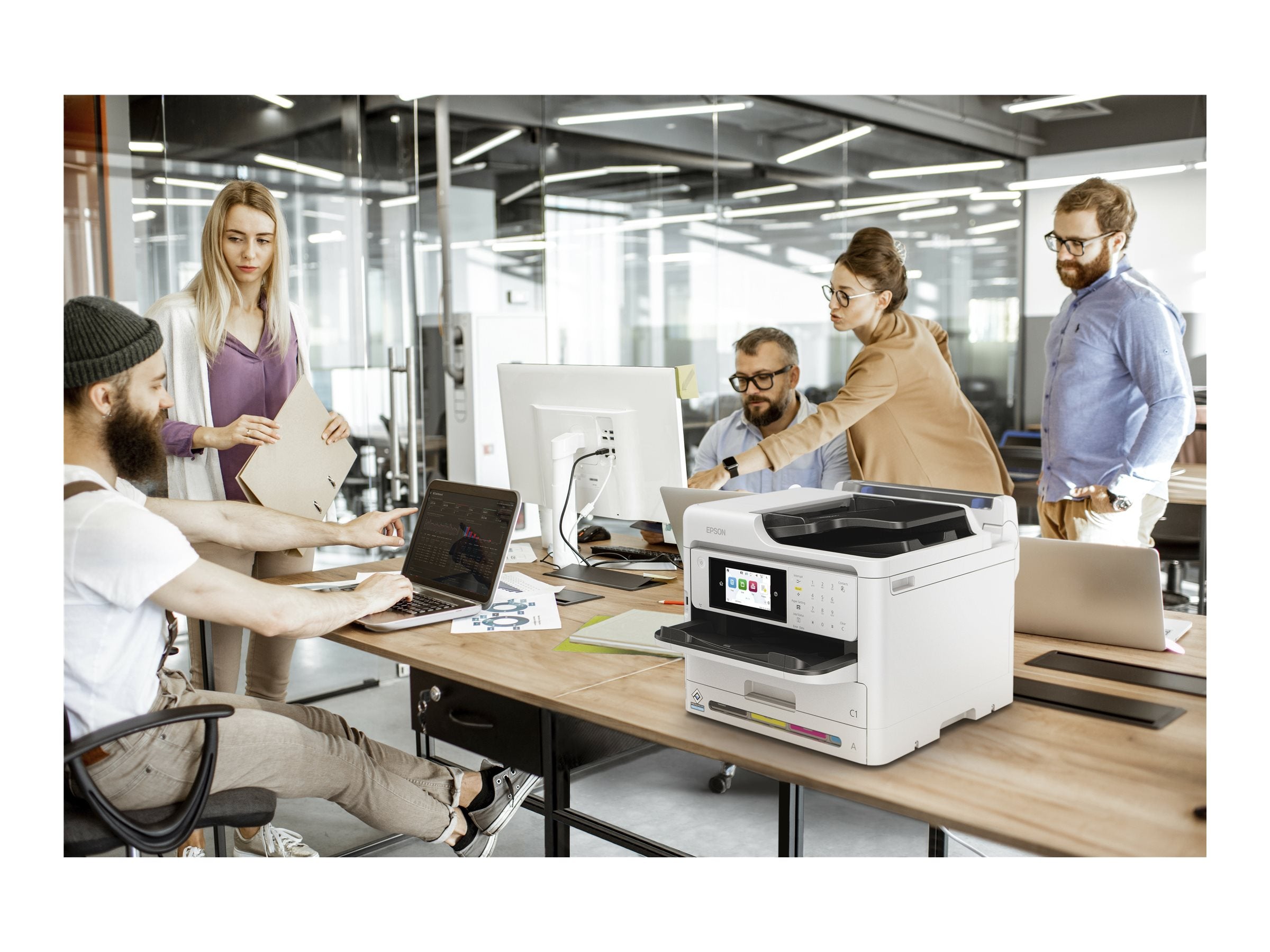 EPSON PRO WF-C5890DW BAM + Ink 25ppm - Verpackung