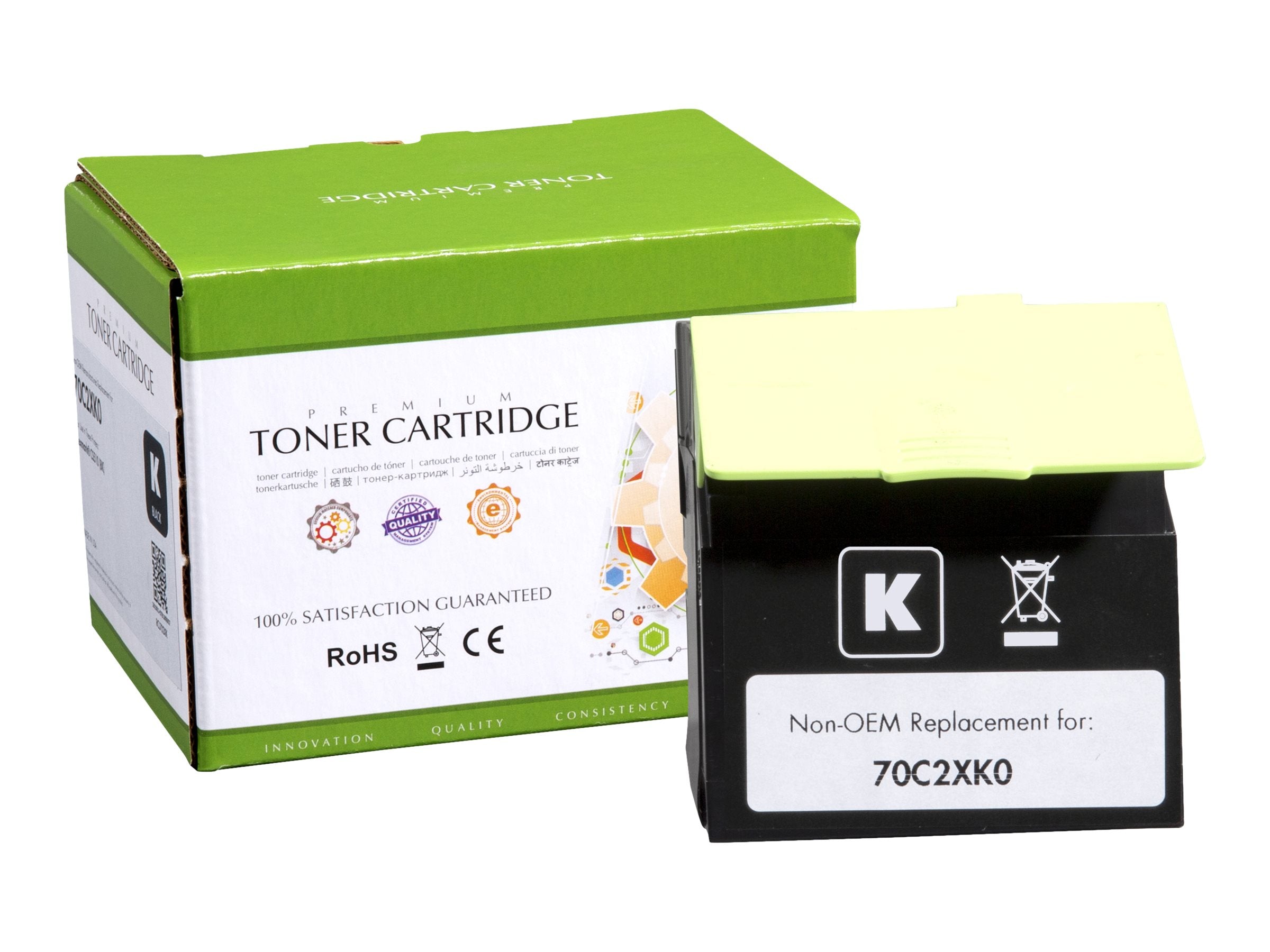 STATIC Toner cartridge Vorderansicht