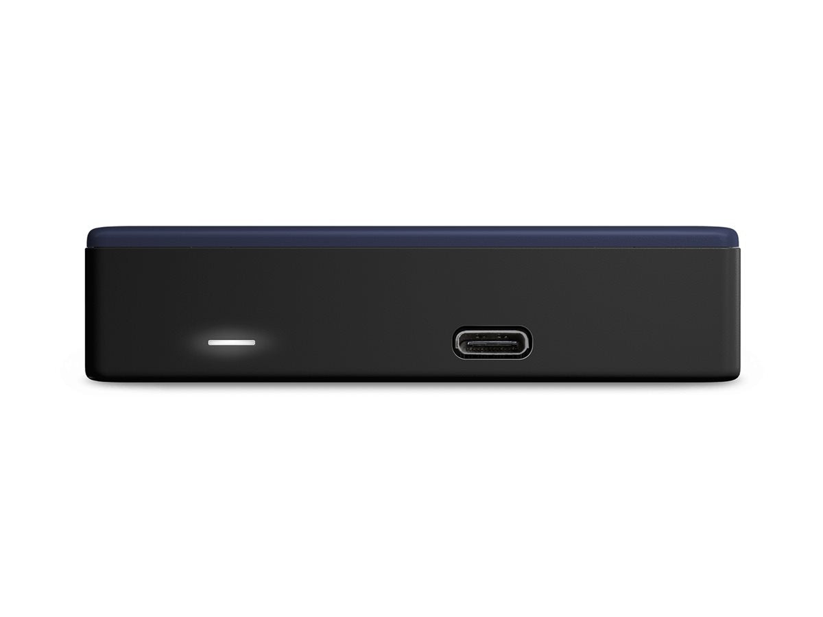WD My Passport Ultra 6TB Blue USB-C/USB3.0 HDD Seitenansicht
