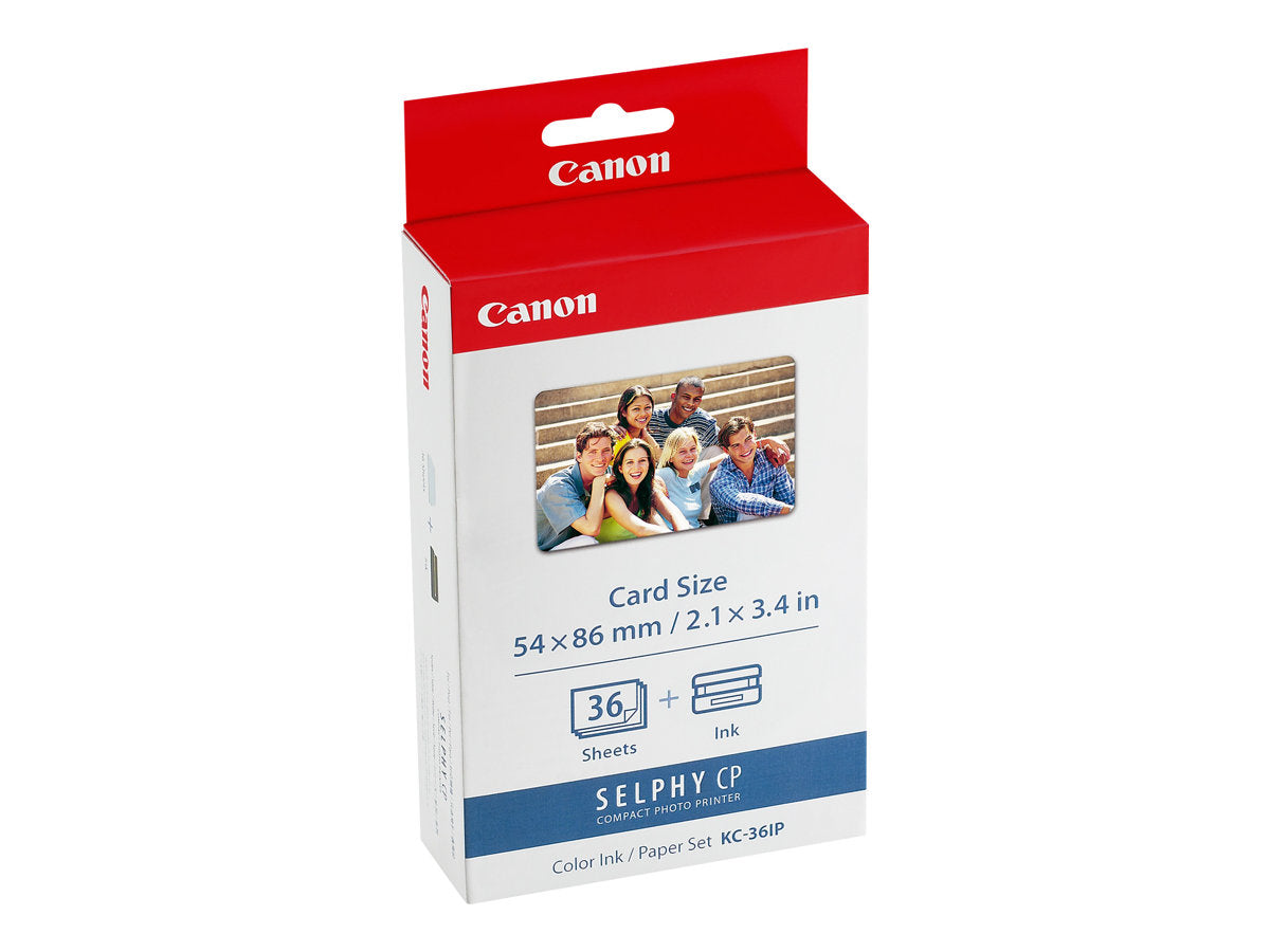 Vorderansicht des CANON KC-36IP Foto Papiers