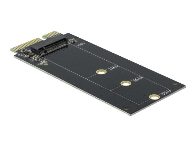 DELOCK SATA 22 Pin Stecker zu M.2 Key B Slot Adapter - Detailansicht