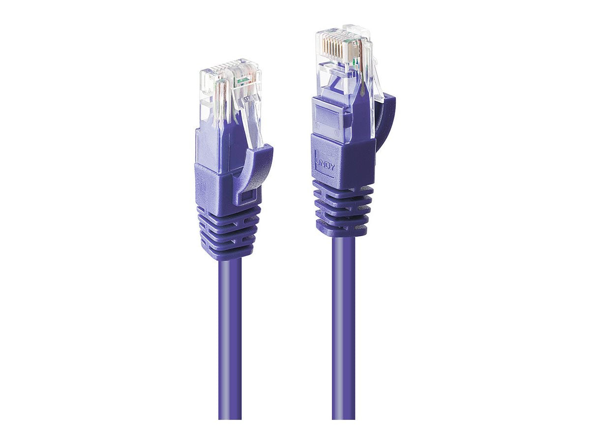 LINDY Cat.6 U/UTP Kabel violett 5m Verpackung