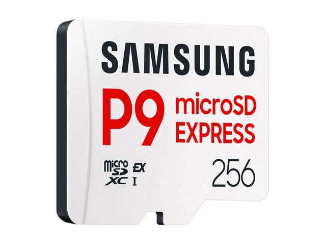 SAMSUNG P9 Express microSD Express-Karte 256GB Verpackung