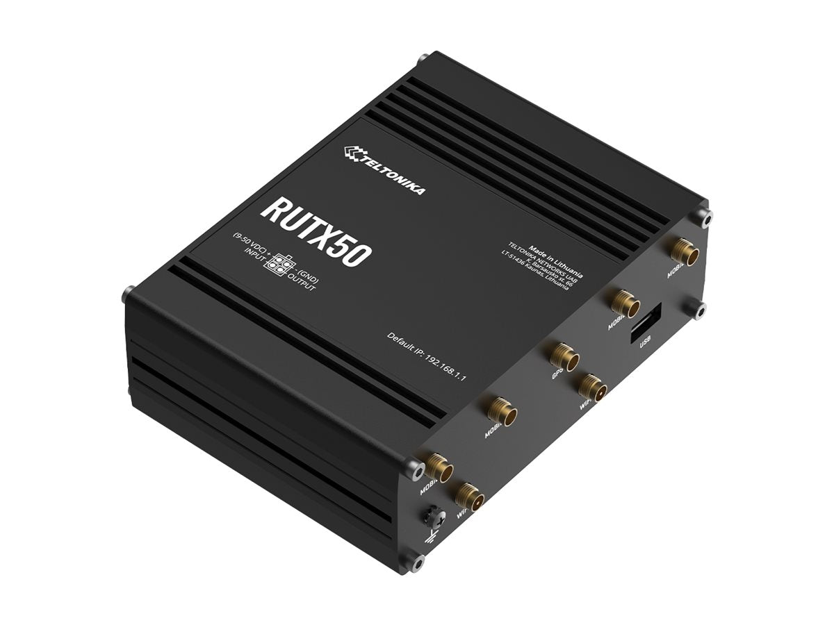 TELTONIKA NETWORKS RUTX50 Rückansicht