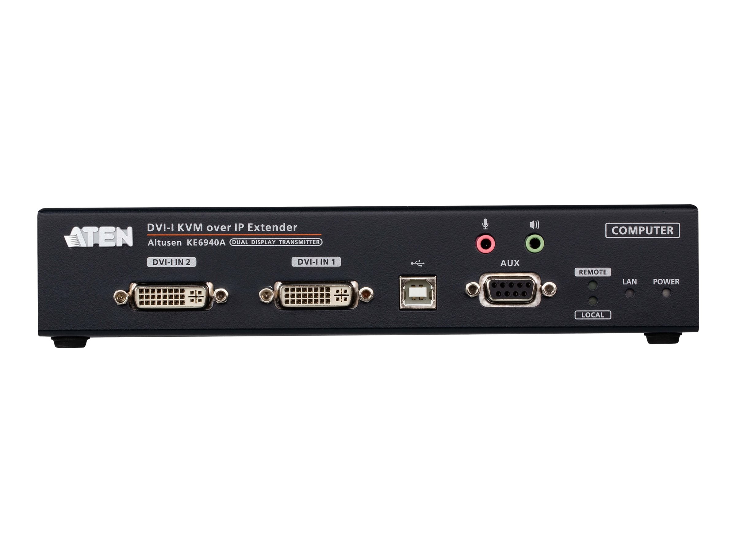 ATEN KE6940AT DVI KVM Over IP Extender Detailansicht