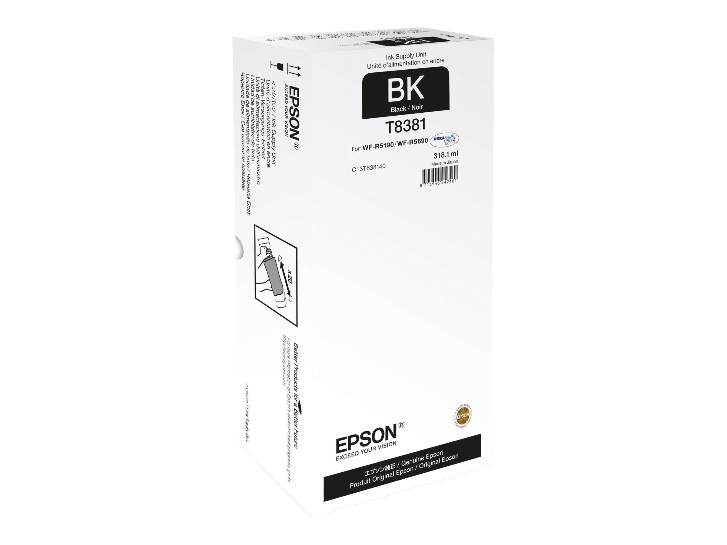 EPSON 6LB WorkForce Pro WF-R5xxx series Black XL Ink Supply Unit - Verpackung