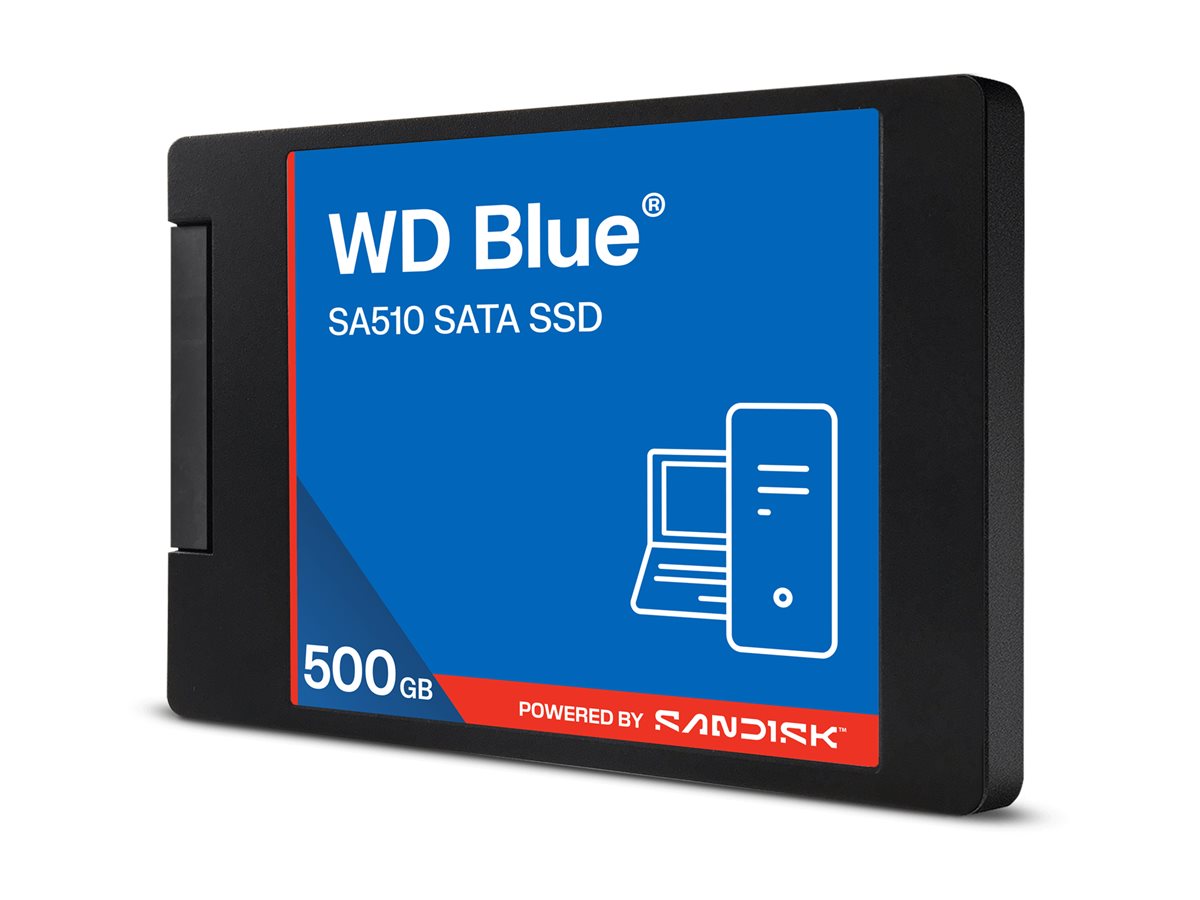 WD Blue SA510 SATA SSD Verpackung