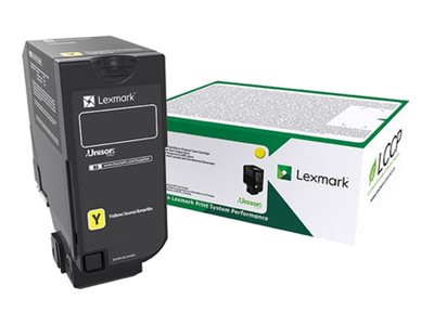 LEXMARK PB Toner yellow 7K Vorderansicht