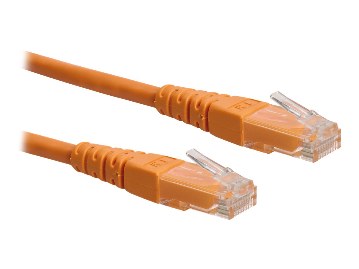 ROLINE Patchkabel Kat.6 Class E UTP orange 1,5m - Verpackung