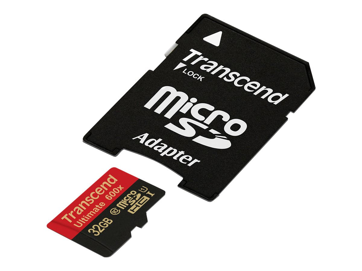 TRANSCEND Ultimate 32GB microSDHC Vorderansicht