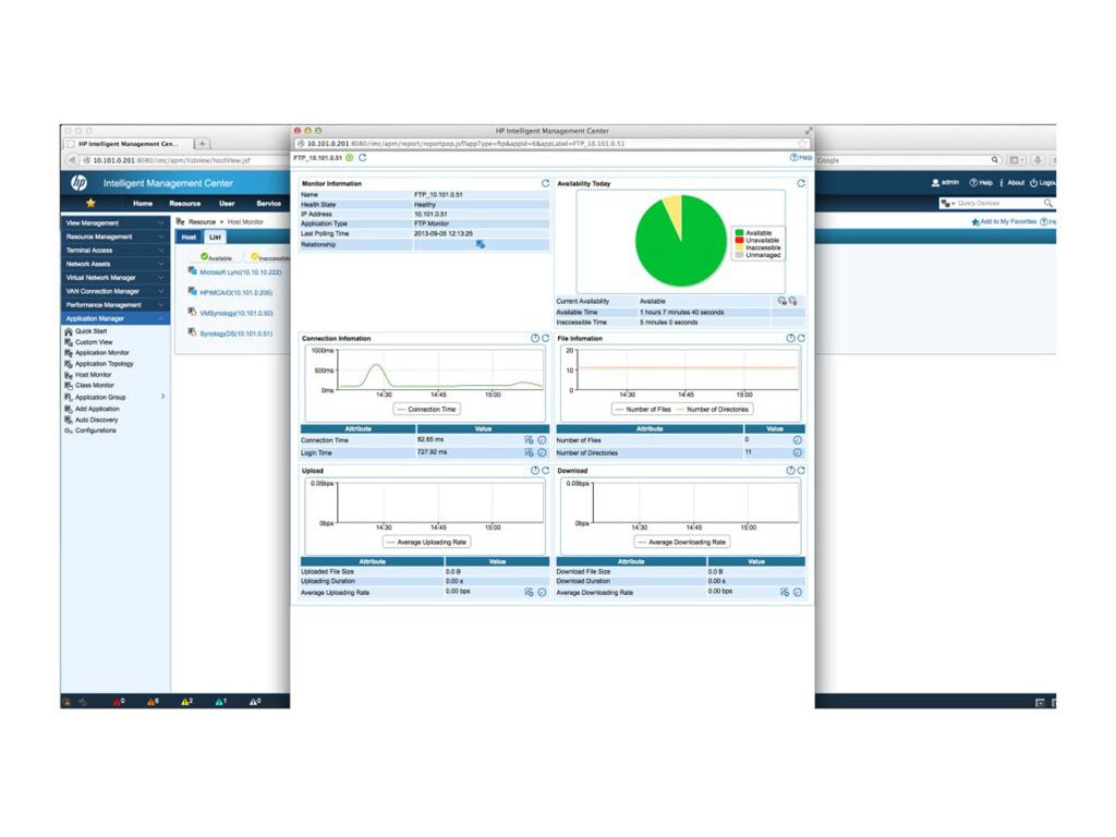 HPE IMC APM SW Mod Add 25-monitor E-LTU Vorderansicht