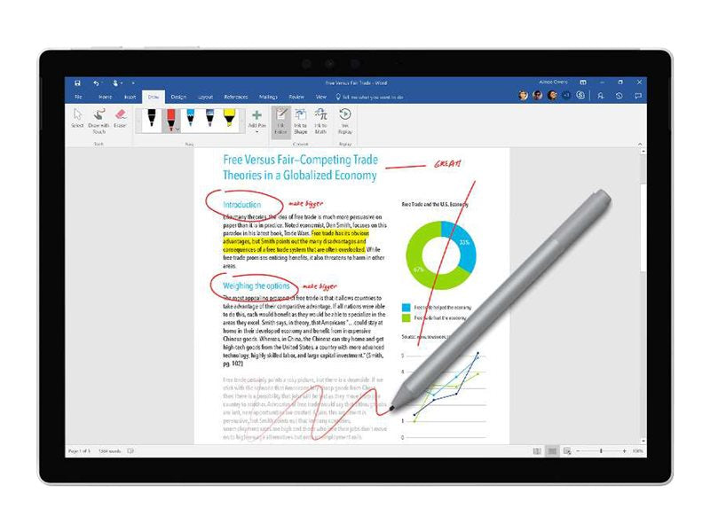 MICROSOFT Surface Pro Pen V4 in Anwendung