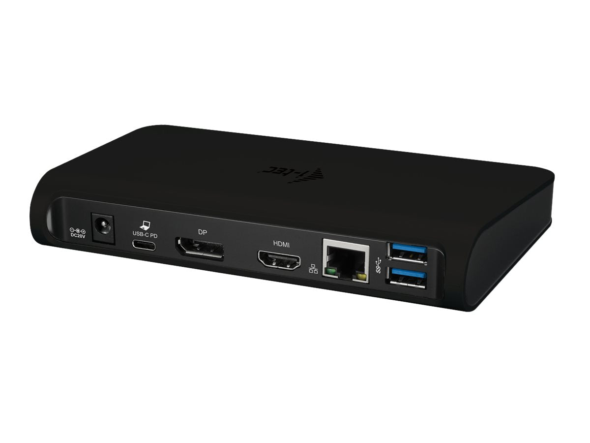 I-TEC USB-C Dual Display MST Docking Station Anschlussdetails