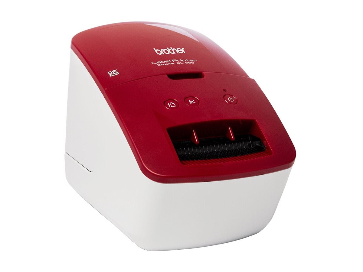 BROTHER QL600R Etikettendrucker Vorderansicht