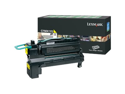 LEXMARK C792 Toner gelb Verpackung