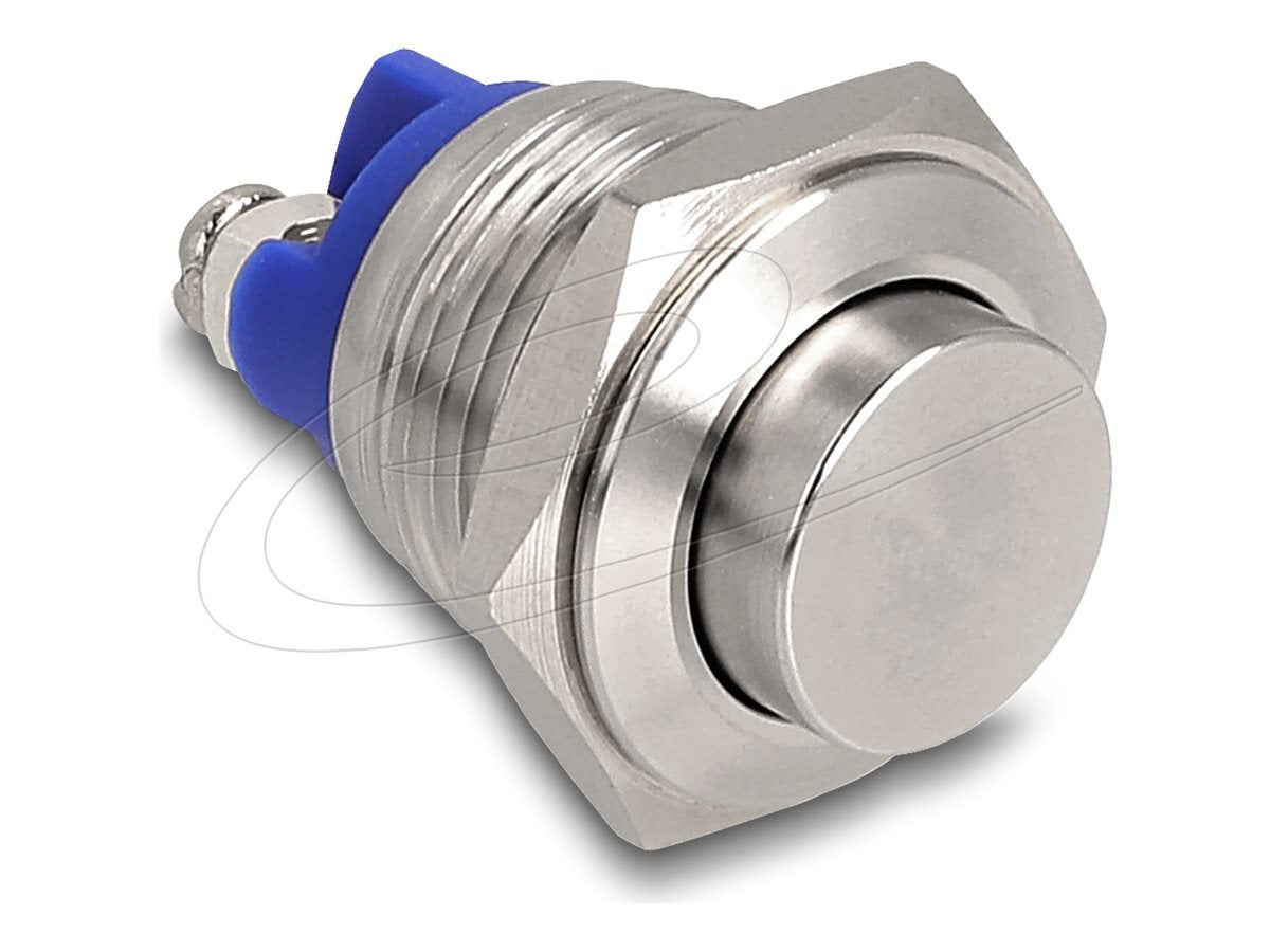 DELOCK Drucktaster 16mm Vorderansicht