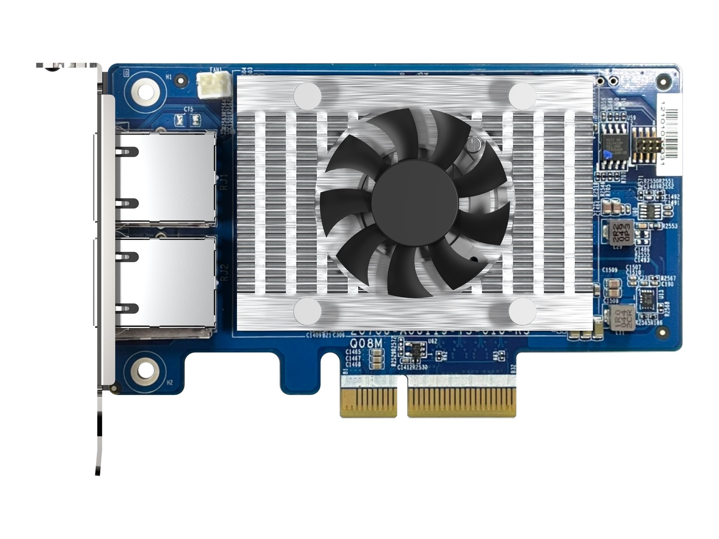 QNAP QXG-10G2T-X710 Netzwerkadapter Vorderansicht