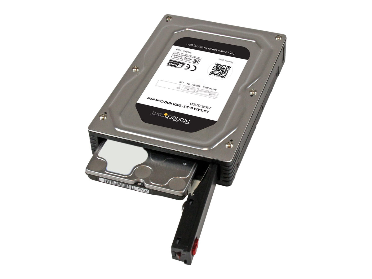 STARTECH.COM 25SAT35HDD SATA Festplattengehäuse Vorderansicht