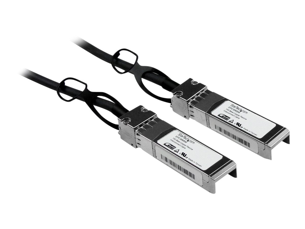 STARTECH.COM Cisco kompatibles SFP+ Twinax Kabel 5m - Anschlussansicht